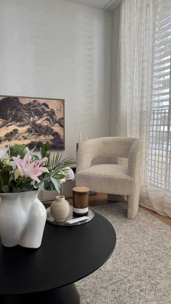 Salon cosy et design